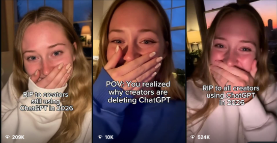 AI UGC reels with millions of views